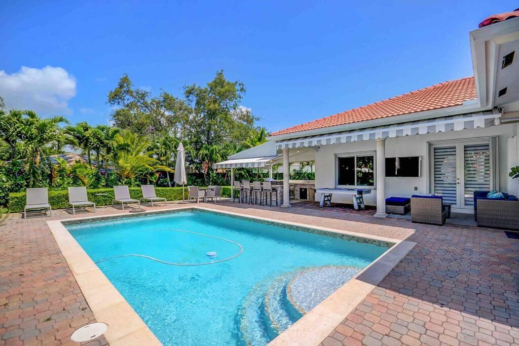 קטלר ביי Miami 5Br Villa W Heated Pool, Games & Bbq L01 מראה חיצוני תמונה