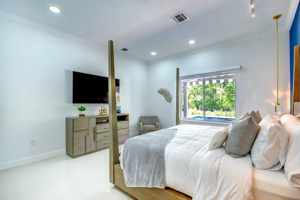 קטלר ביי Miami 5Br Villa W Heated Pool, Games & Bbq L01 מראה חיצוני תמונה