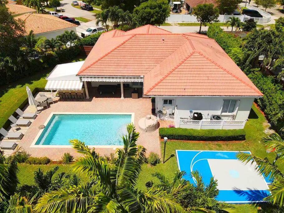 קטלר ביי Miami 5Br Villa W Heated Pool, Games & Bbq L01 מראה חיצוני תמונה
