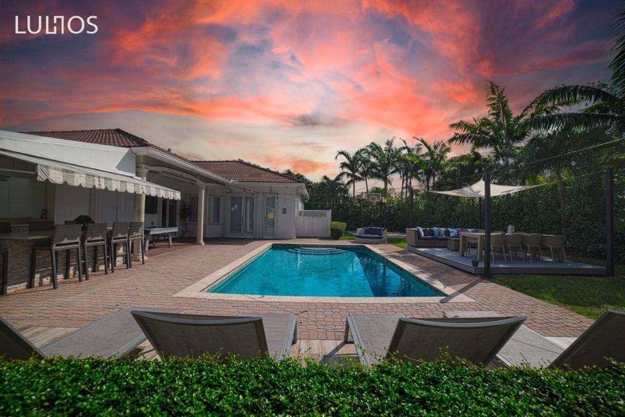 קטלר ביי Miami 5Br Villa W Heated Pool, Games & Bbq L01 מראה חיצוני תמונה